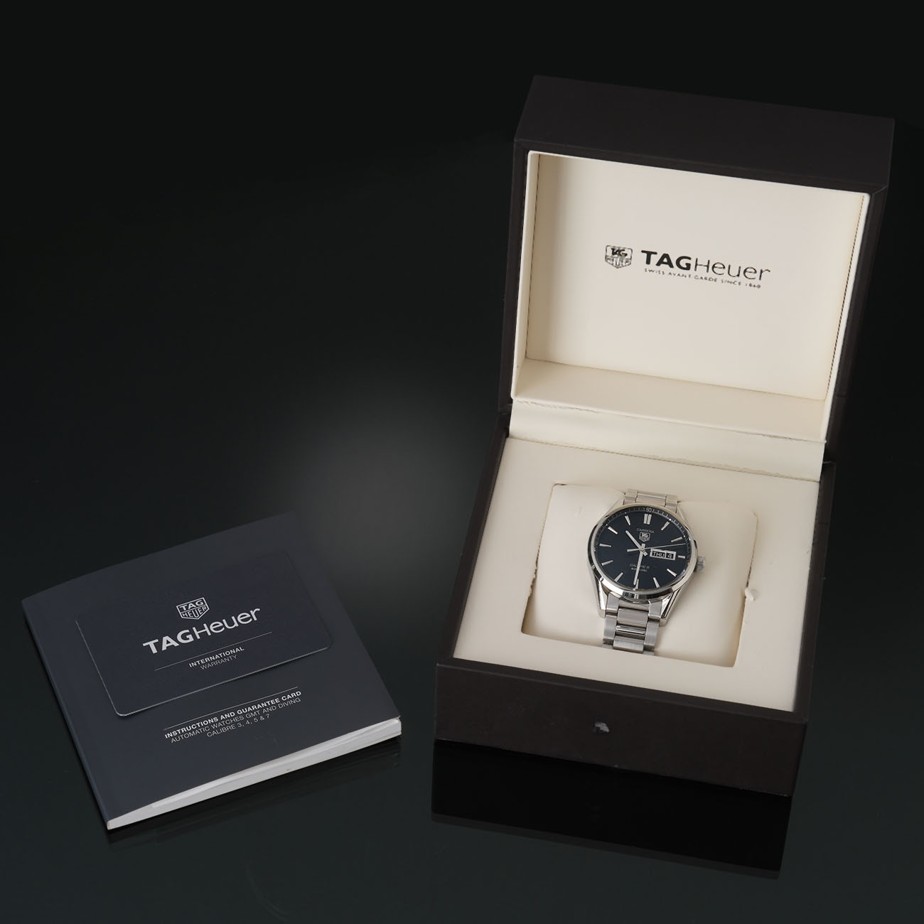 TAG HEUER(USED)태그호이어 까레라 데이데이트 WAR201A